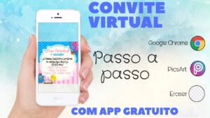 Melhores aplicativos para fazer convite virtual grátis